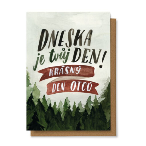 Dneska je tvůj den! Krásný den otců